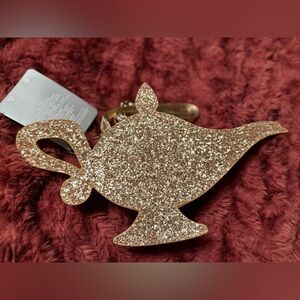 NWT Gold Glitter Aladdin Genie Lamp Purse ✨